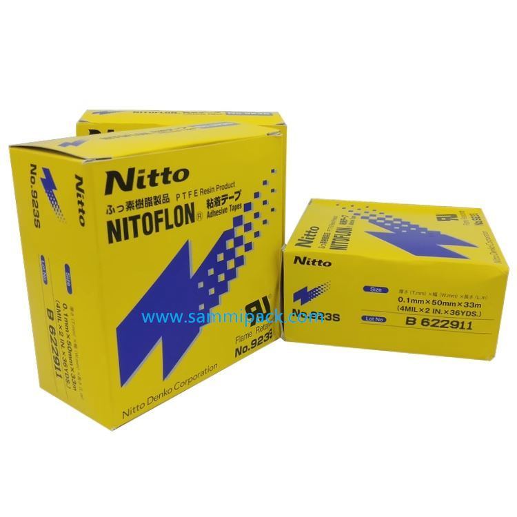 Fita de filme PTFE Nitto Denko Original, Fita Nitto 923S de Alta Resistência à Temperatura para Máquina de Laminação