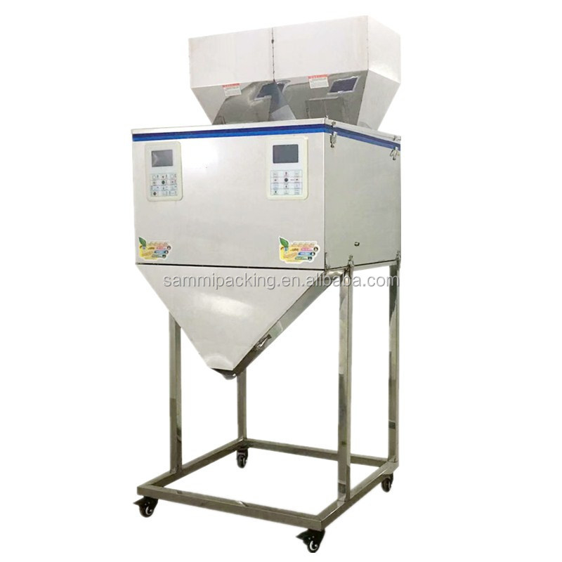 Automatic High Speed Granule Weighing Filling Machine for Rice Nuts for Plastic and Glass Bottles
