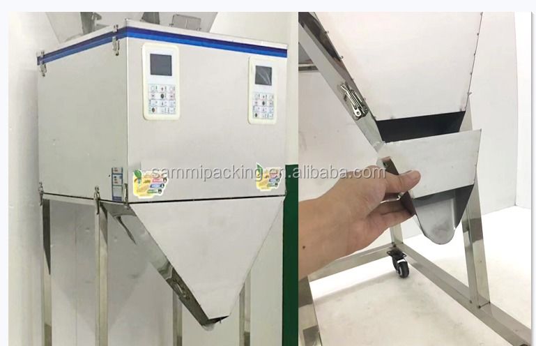 Máquina de preenchimento de pó de alta qualidade 50-5000g Máquina automática de embalagem de partículas de grãos de chá