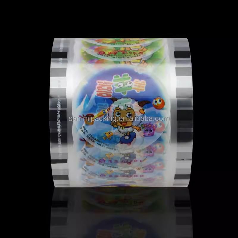 Filme de Vedação para Copos Mais Vendido para Copos de Papel Plástico para Bebidas de Suco, Chá com Leite