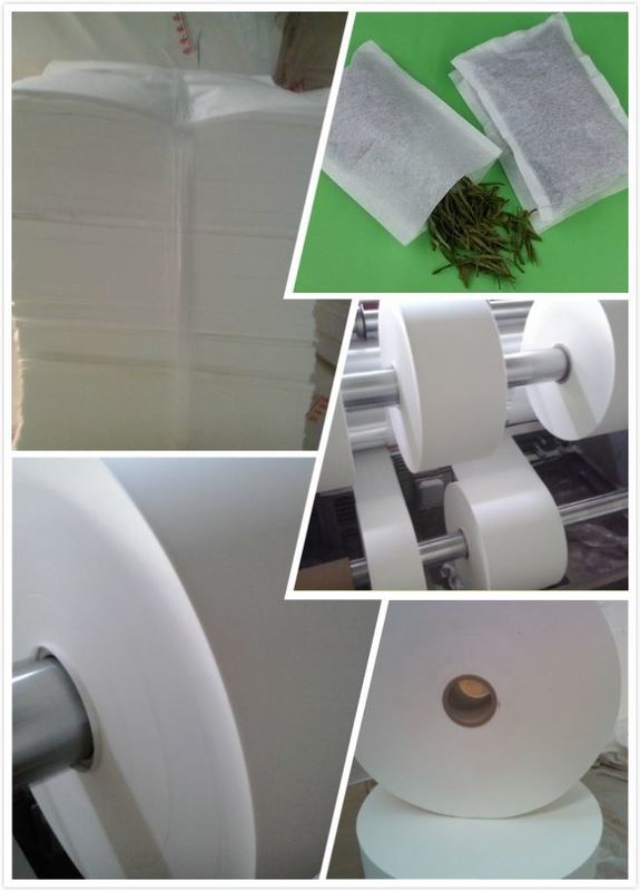 Rolo de papel de filtro de saco de chá e café para máquina de embalagem de sacos