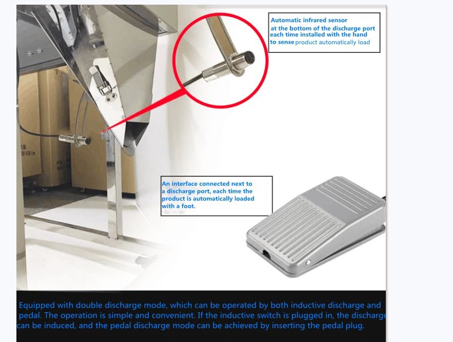 Máquina de pesagem profissional de baixo custo para enchimento de barris de pó/partículas/granos e equipamento de enchimento de sacos de alimentação com pesadora automática