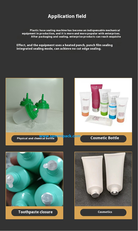 Aluminum Foil Plastic Tube Sealing Machine Vacuum Packing Cosmetics & Toothpaste Tube for Cosmetics & Toothpaste Industry