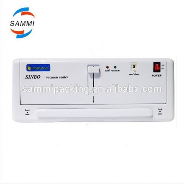 Mini Seladora a Vácuo para Uso Doméstico e Comercial, Seco e Úmido, para Embalagem de Alimentos, Preço Barato