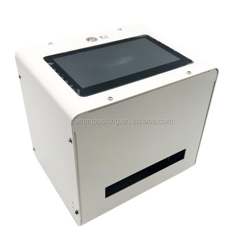 Nova Chegada Impressora de jato de tinta inteligente de alta definição para impressão de código de embalagem de plástico, embalagem de papel e frasco de data