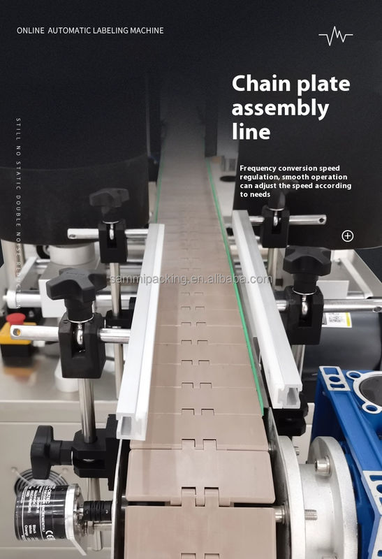 Máquina de rotulagem de adesivos de dupla face de alta qualidade Aplicador de etiquetas de papel preciso para garrafas de vinho cosmético Frente e traseiro 2 lados