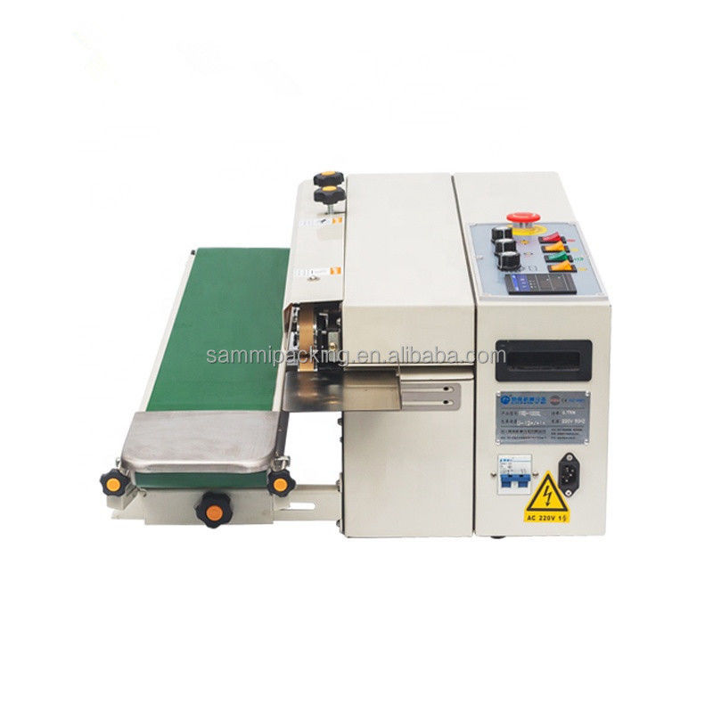 2025 Máquina de embalagem de selante de banda térmica de tipo bolso de fechadura elétrica horizontal de fácil operação