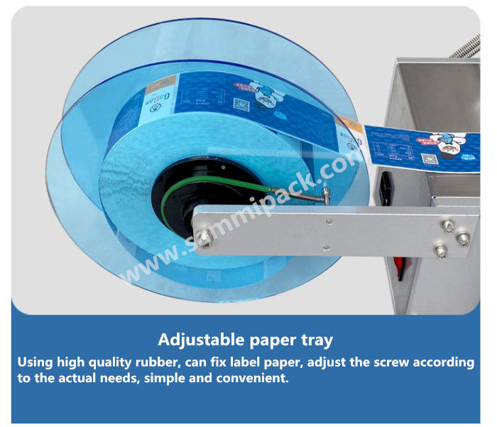 MT-50 Etiquetador semiautomático de garrafas redondas, máquina de rotulagem para latas e garrafas de bebidas