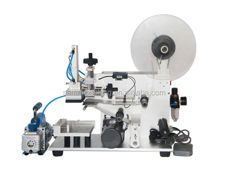 Novo Design Máquina de rotulagem automática e semi-automática de adesivos garrafas quadradas sacos alimentos bebidas produtos químicos embalagens caixas de madeira