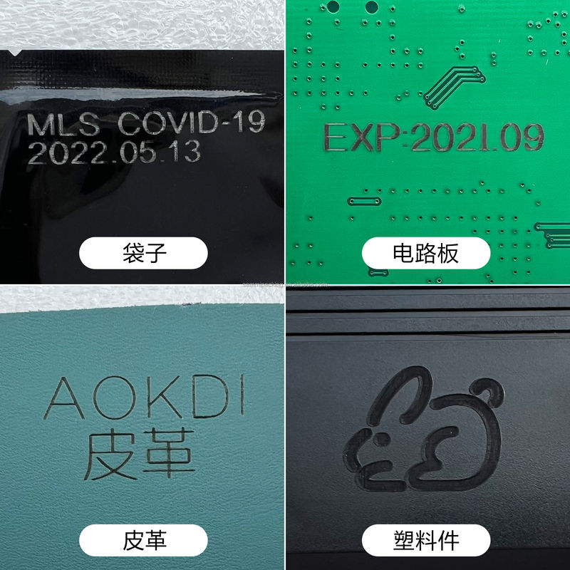 Máquina de impressão automática de jato de tinta sem bloqueio Máquina de codificação de data com suporte com transportador