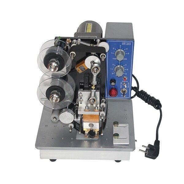 Máquina de Codificação Semi Automática de Mesa 241 / Datador de Impressão a Quente com Fita / Impressora de Código Marcador de Data de Validade