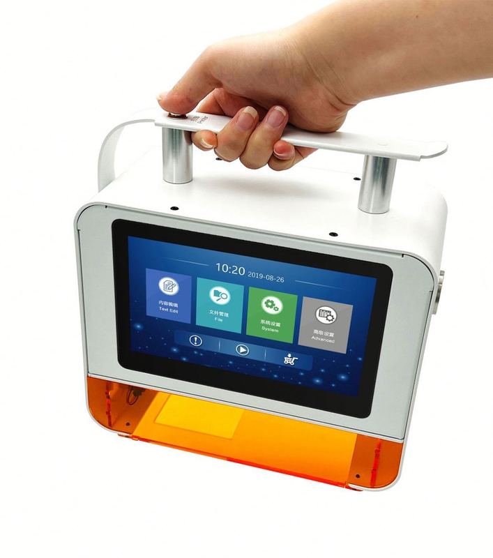 Garantia de 100% Boa Qualidade Impressora Laser UV Portátil para Desktop com Código de Data e Logotipo, Máquina de Marcação a Laser de Fibra