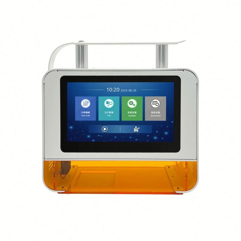 Garantia de 100% Boa Qualidade Impressora Laser UV Portátil para Desktop com Código de Data e Logotipo, Máquina de Marcação a Laser de Fibra
