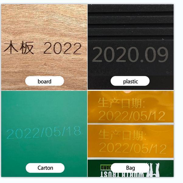 Garantia de 100% Boa Qualidade Impressora Laser UV Portátil para Desktop com Código de Data e Logotipo, Máquina de Marcação a Laser de Fibra