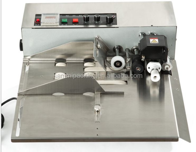 MY-380F Máquina automática de codificação de rolos de tinta de alta velocidade para impressão de data/lotação/número de lote em rótulos, sacos de plástico e embalagens de filme