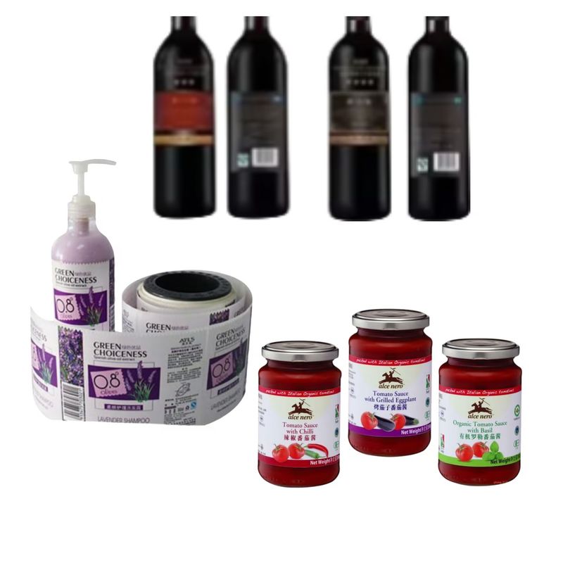 Fabricante profissional de rotulador de mesa compacto, rotulador completo ou parcial para indústrias alimentares/cosméticas