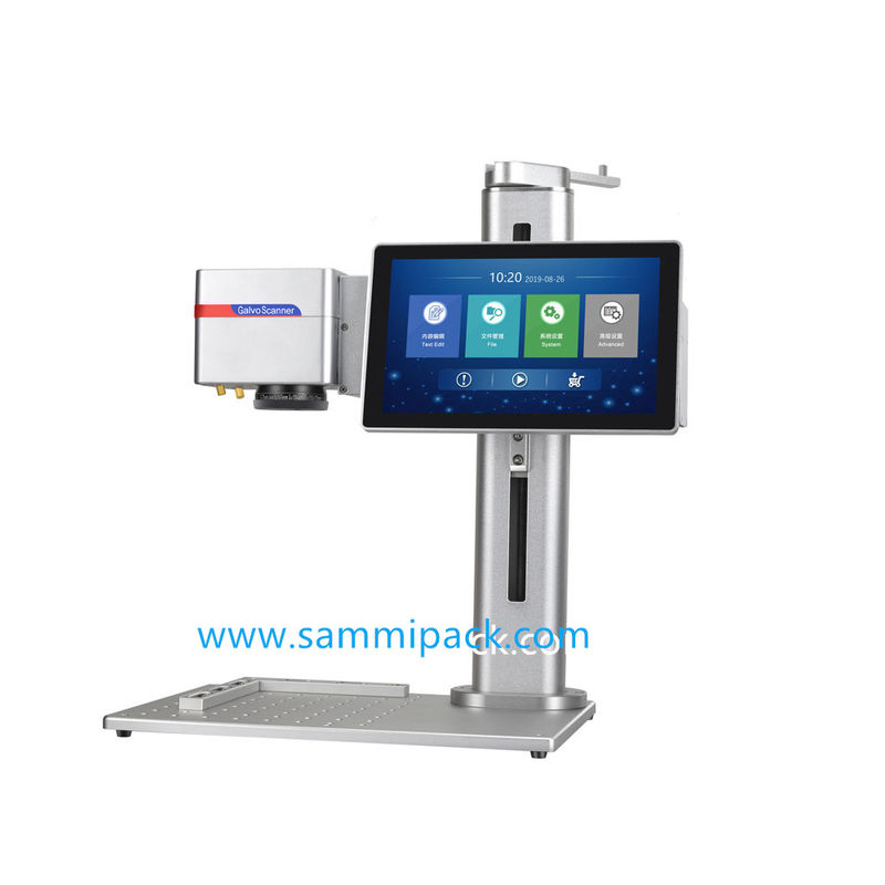 Máquina de Marcação a Laser de Fibra para Metal, Plástico, Madeira/Impressora de Gravador a Laser Portátil para Código QR, Logotipo, Código de Barras
