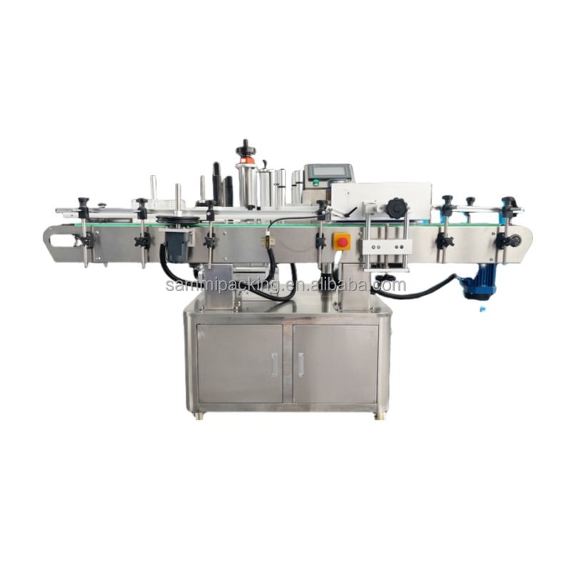 Vendas de 2024 na China: Máquinas de Rotulagem de Cilindros Semiautomáticas Confiáveis, Acionadas por Eletricidade, com Componentes PLC, Embalagem em Caixa de Madeira