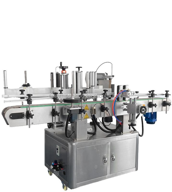 Vendas de 2024 na China: Máquinas de Rotulagem de Cilindros Semiautomáticas Confiáveis, Acionadas por Eletricidade, com Componentes PLC, Embalagem em Caixa de Madeira