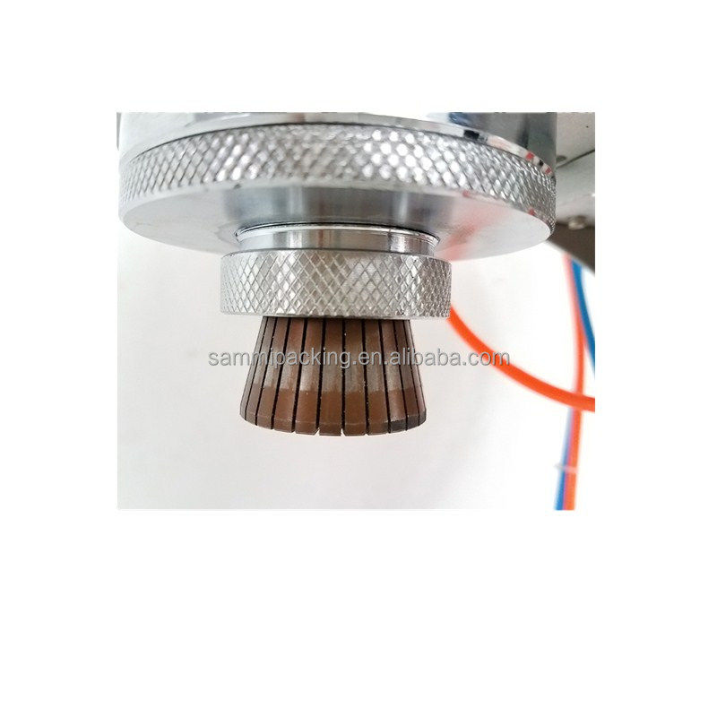 Venda Imperdível CH-200 Crimpador de Frascos de Perfume Semiautomático/ Máquina Pneumática de Encaixe de Perfume Com Bom Preço