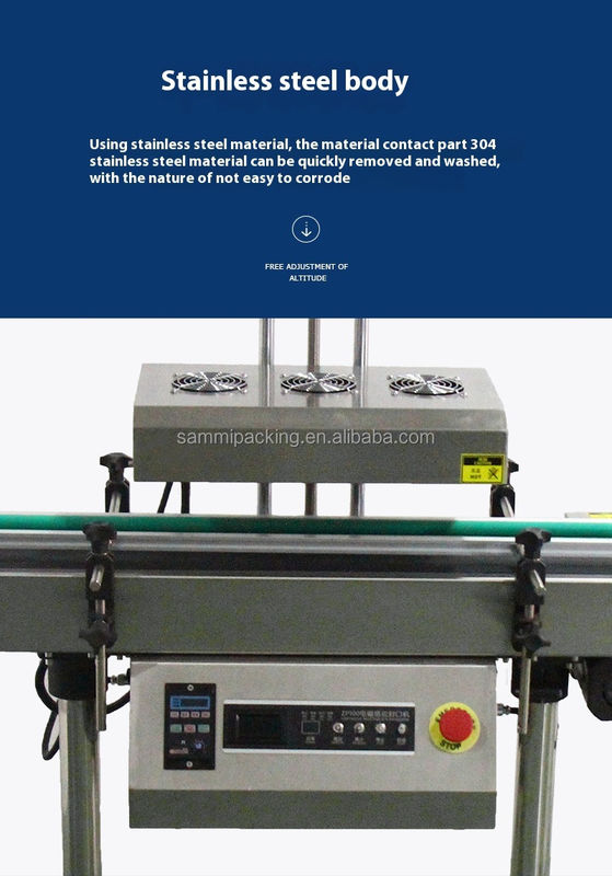 Máquina de vedação por indução térmica de folha de alumínio