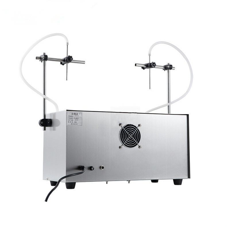 Máquina de Enchimento de Azeite GLF-I-II Bomba de Engrenagem, Enchedora de Líquidos de Duas Cabeças, Enchedora de Óleo (3-3000ml)