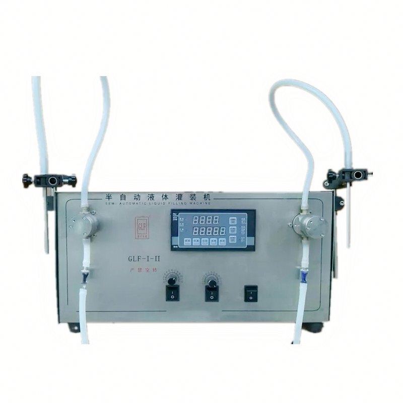 Máquina de Enchimento de Azeite GLF-I-II Bomba de Engrenagem, Enchedora de Líquidos de Duas Cabeças, Enchedora de Óleo (3-3000ml)