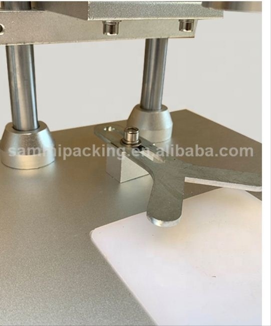 Máquina de Encaixe Elétrica para Desktop com Melhor Preço DDX-450, Encaixotadora de Garrafas de Vidro e Plástico para Aplicação em Bebidas