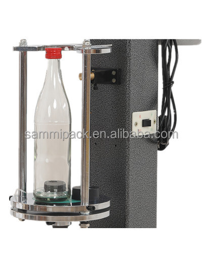 Factory Price Semi Automatic Ropp Screw Capper Whisky Wine Bottle Lid Capping Machine Crimping Machine for Metal Lids