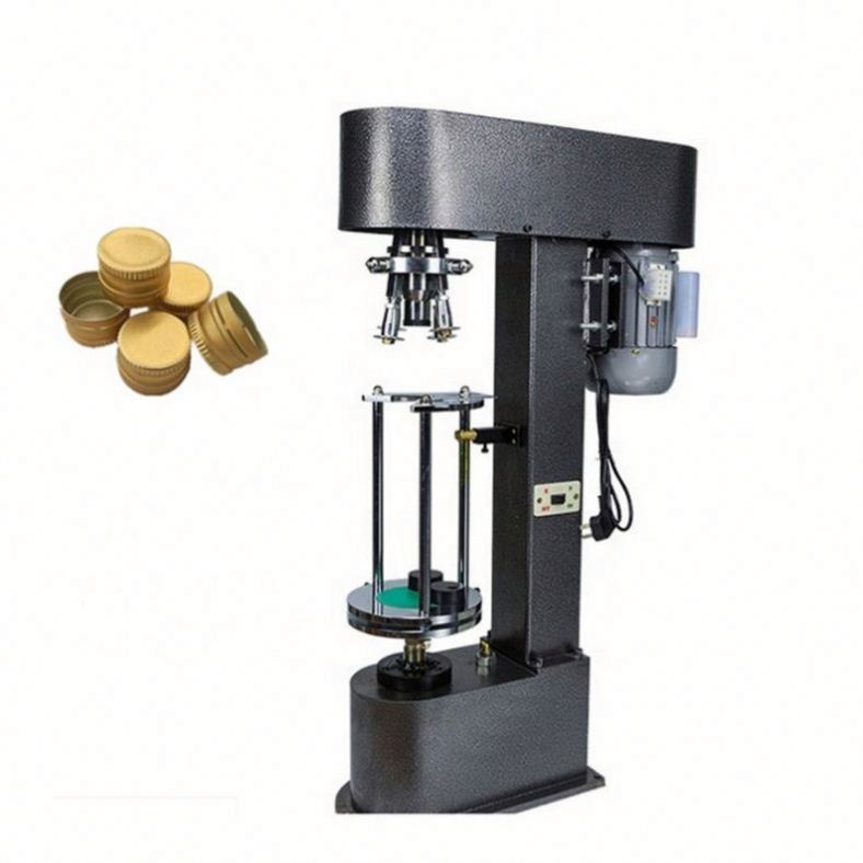 100% Warranty Wine Glass Bottle Ropp Capping Machine Whisky Aluminum Cap Sealing Machine Liquor Screw Capping Machine