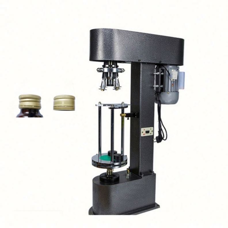 100% Warranty Wine Glass Bottle Ropp Capping Machine Whisky Aluminum Cap Sealing Machine Liquor Screw Capping Machine