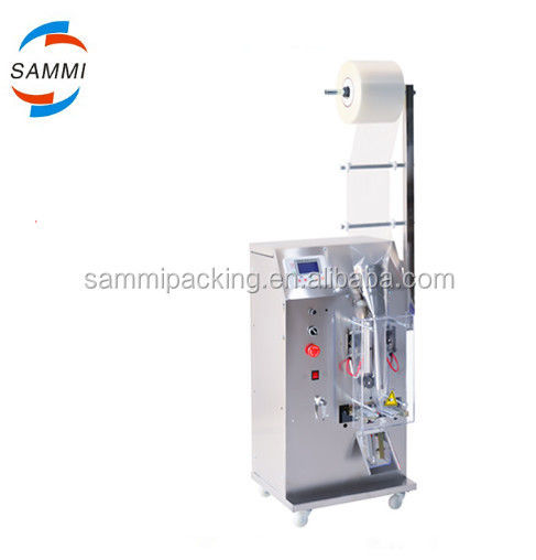 Máquina de Embalagem de Enchimento e Selagem de Líquidos Vertical Semiautomática de 100ml para Máquina de Embalagem de Líquidos em Saco de Sachê de Leite de Água