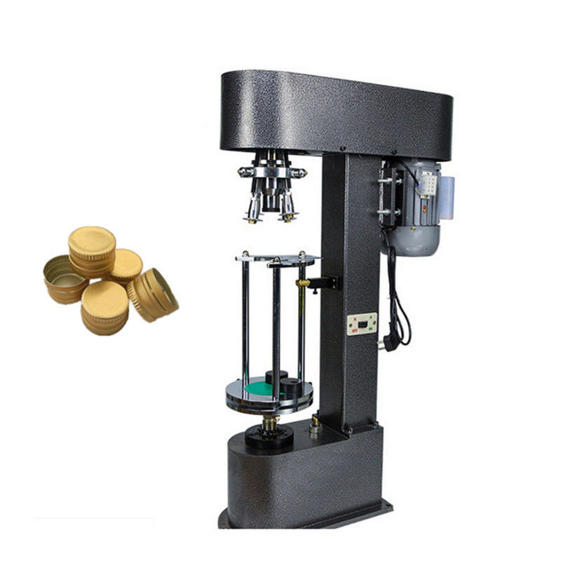 Máquina de Encaixe ROPP Semiautomática de Alta Qualidade e Baixo Custo para Crimpagem de Tampas de Alumínio em Garrafas de Bebidas e Vinho - Preço de Fábrica