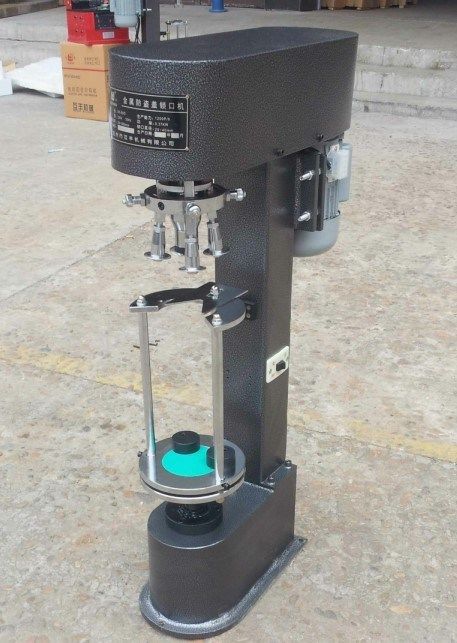Máquina de Vedação de Garrafas de Vidro com Tampa Metálica, Rolhador ROPP para Vinhos e Destilados, Crimpagem de Alumínio com Design Anti-Adulteração