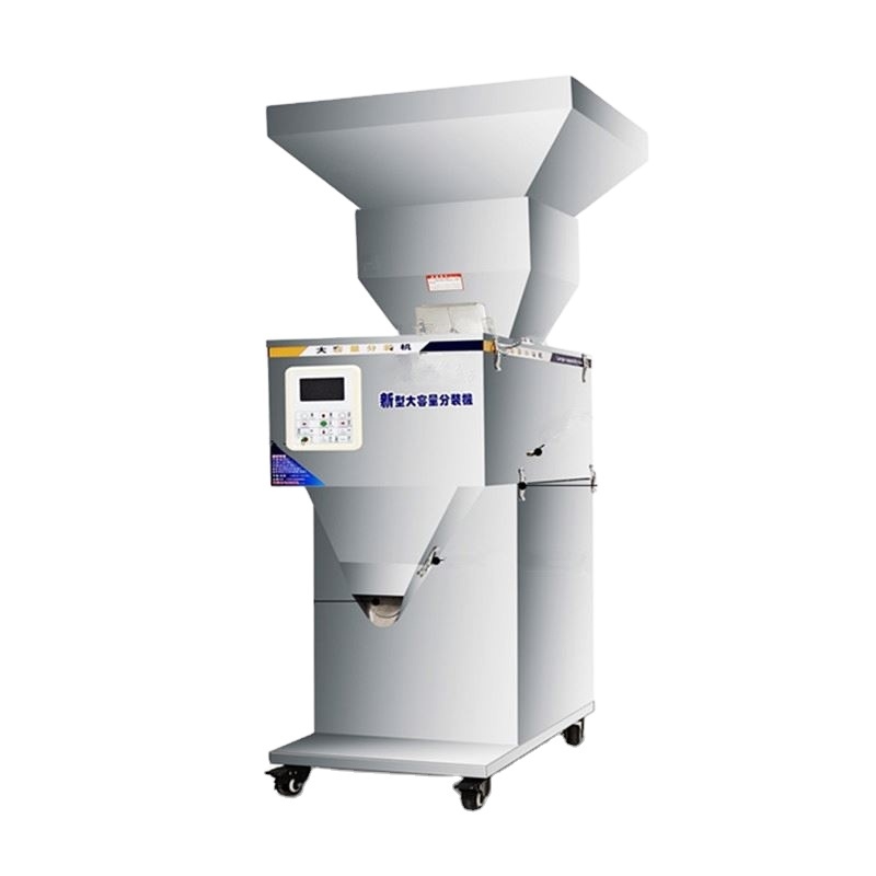 Máquina de enchimento de peso de café de grande capacidade de grãos de açúcar de especiarias de 100-1500G