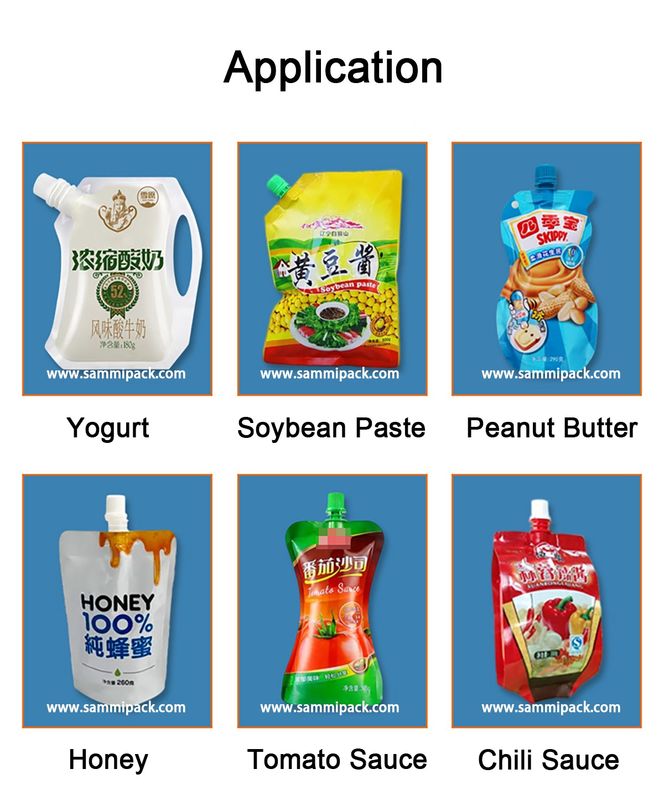 Máquina de enchimento de pasta de alta viscosidade de fábrica com colchão, pomada, molho de tomate, máquina de embalagem de sacos