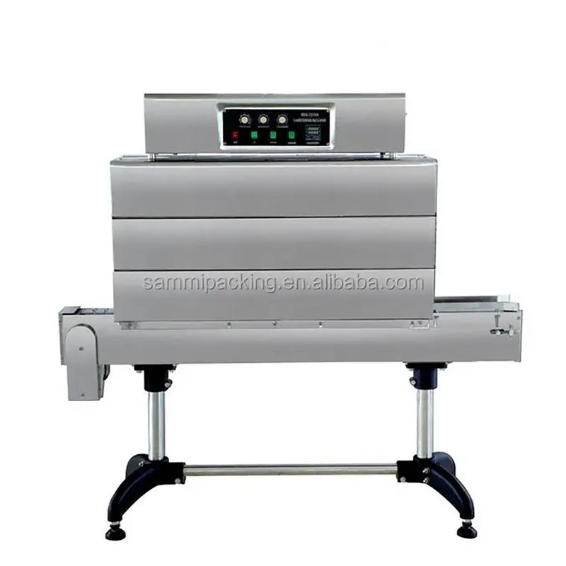 Máquina de Embalagem de Filme Termoencolhível de PVC para Garrafas Plásticas Pequenas Automáticas, Túnel de Manga, Rotulagem e Embalagem