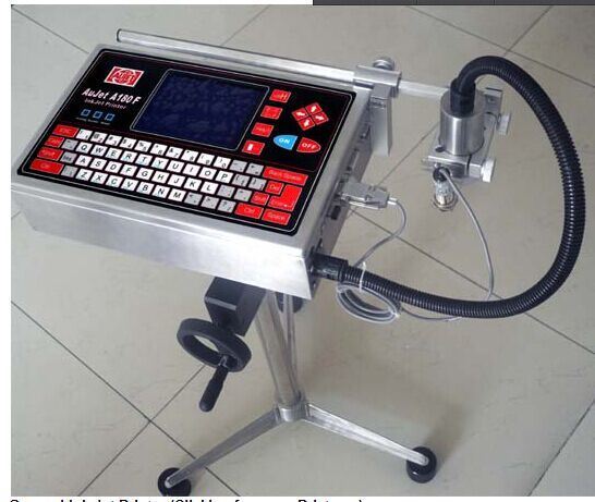 Máquina de codificação a jato de tinta de alta qualidade/ Impressora de data de validade com resolução Impressora a jato de tinta