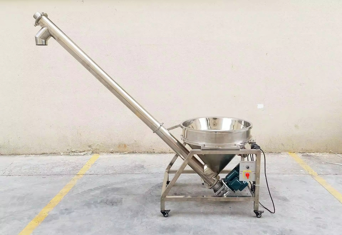 Máquina de Enchimento Automática de Rosca de Cabeça Única para Cosméticos, Especiarias, Farinha de Soja, Diatomito Âmbar, Leite em Pó e Matcha