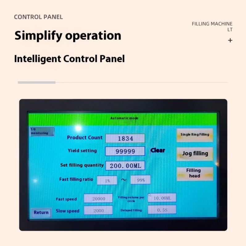 Máquina rotativa de preenchimento de óleo de compostagem de alimentos Rotor Lobe Pump Chocolate Filler Loção de amendoim Creme cosmético máquina de preenchimento de pasta
