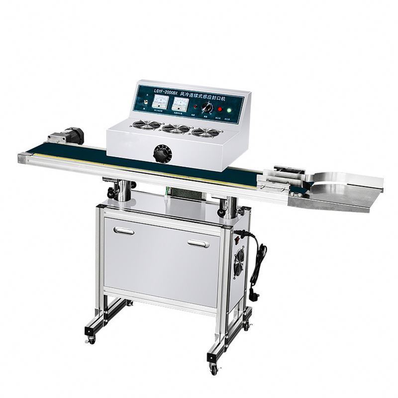 Grátis Máquina de vedação automática de frascos de vidro por indução Tipo de piso Máquina de vedação automática por indução