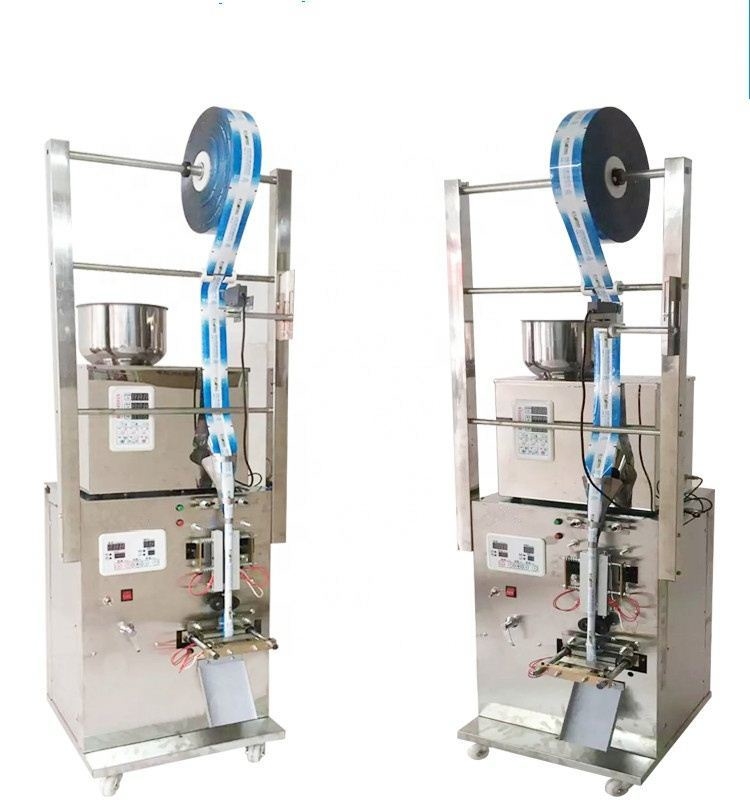 Máquina de Embalagem Automática para Enchimento e Pesagem de Sachês Pequenos Multifuncionais de Pó de Especiarias, Grãos, Chá, Café