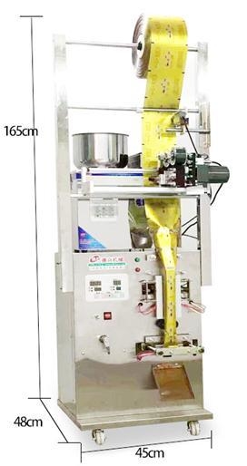 Máquina de Embalagem Automática para Enchimento e Pesagem de Sachês Pequenos Multifuncionais de Pó de Especiarias, Grãos, Chá, Café