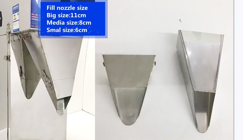 Máquina de enchimento de pó de 5 kg para enchimento de pó de pesagem para distribuição de leite/ café/ proteínas de farinha