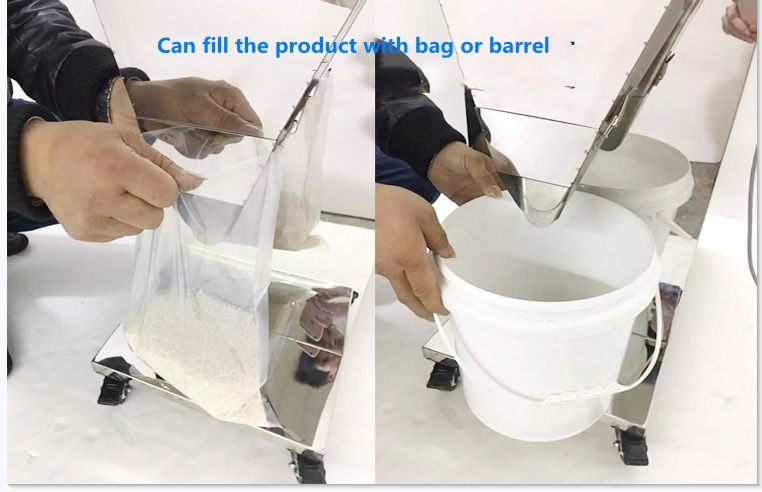 Máquina de enchimento de pó de 5 kg para enchimento de pó de pesagem para distribuição de leite/ café/ proteínas de farinha