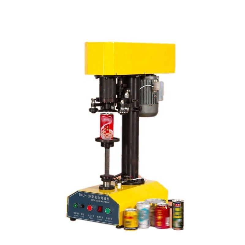 TDFJ-160 Máquina de conservas de alta qualidade Máquina de vedação de lata de lata para lata de cerveja