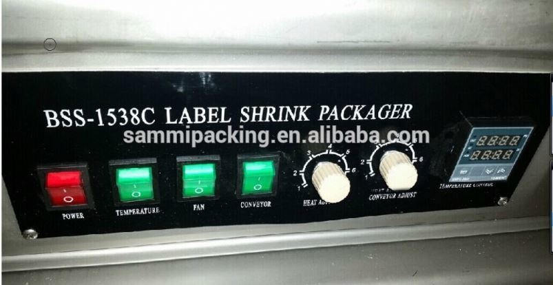 Máquina de Embalagem Termoencolhível de Selagem de Tampa de Alta Qualidade / Máquina de Rotulagem de Manga Termoencolhível para Tampa de Garrafa Máquinas de Embalagem de Madeira com Cinto, Embalagem de Folha