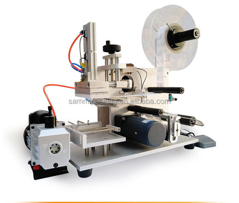 Nova Máquina de Rotulagem de Caixas de Canto com Envolvimento de Adesivo Autocolante Semi-Automática de Design Novo