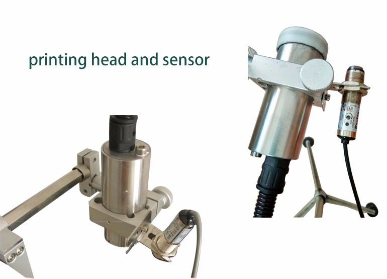 Impressora de jato de tinta industrial CIJ para garrafas de fios de cabo de marcação de data de ovo