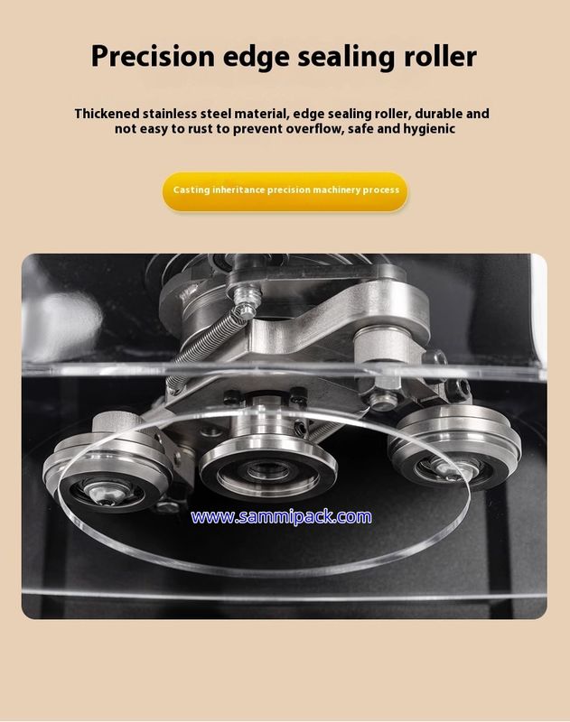 Máquina de Selagem de Latas de Alta Eficiência - Best Sell 2025 - Seladora Automática de Latas de Plástico/Metal para Chá de Bolhas, Sucos e Refrigerantes